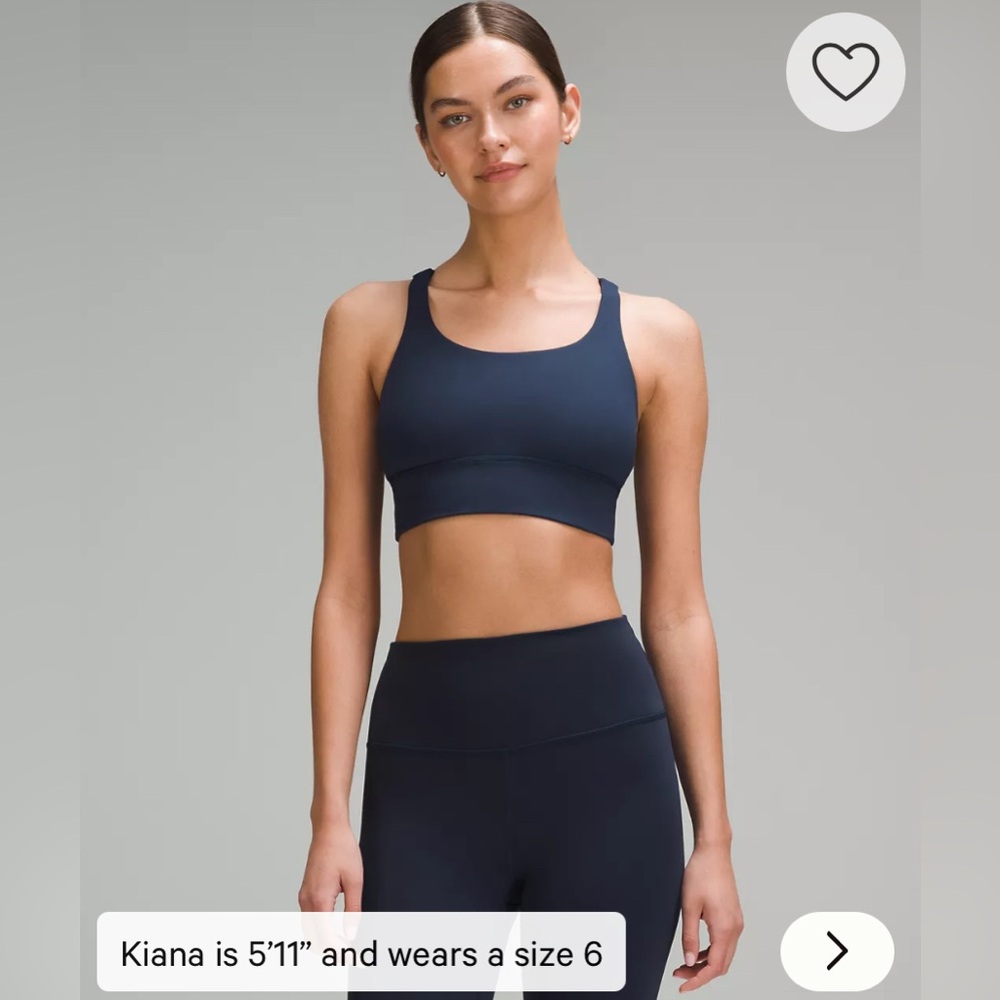 Lululemon Energy Longline Sports Bra